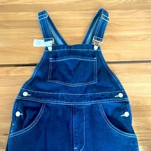 Dark Wash WeWoreWhat Overalls